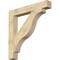 Ekena Millwork Funston Block Rough Sawn Bracket, Douglas Fir, 6"W x 46"D x 46"H BKT06X46X46FST05RDF - alternate 1